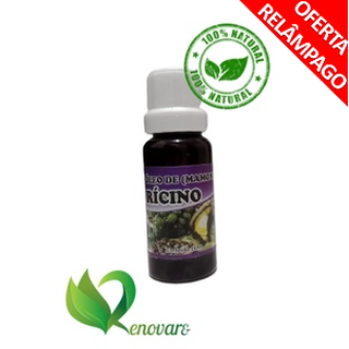 Óleo de Rícino - 100% vegetal, natural e vegano