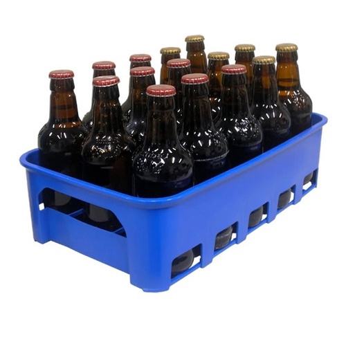 1/2 Garrafeira Engradado Cesta Caixa Grade p/15 Vasilhames 300ml