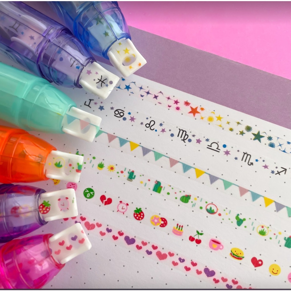 Fita Decorativa TILIBRA Estampada 5mm x 3m - Vários Modelos