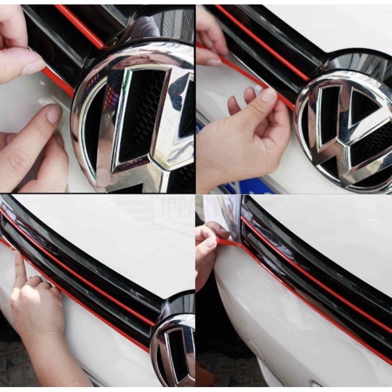 Aplique Adesivos Grade Acessorios Vw Golf Mk7 Jetta Gol Polo ...