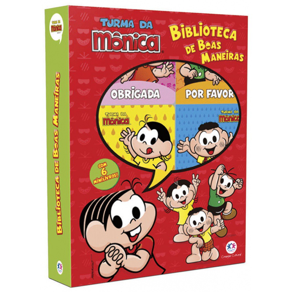 Turma da Mônica - Biblioteca de boas maneiras - Books & Magazines