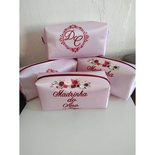 Kit 10 Necessaire Box Lembrancinhas Personalizadas Casamento