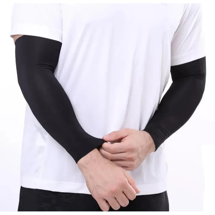 Manguito Ciclismo Motoboy Protetor Manga Mangote Proteção Solar Uv P/ Braço G76 — imagem 2 de 2