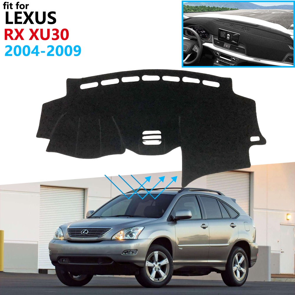 Dashboard Cover Protective Pad For Lexus Rx 2004 2009 Xu30 Car Accessories Dash Board Sunshade Carpet Rx300 Rx330 Rx350 Rx400h Shopee Brasil [ 1000 x 1000 Pixel ]