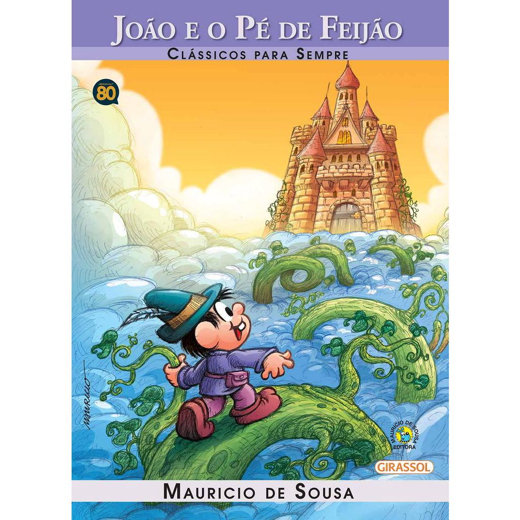 Livro Turma da Mônica - clássicos Para sempre - João e o pé de feijão