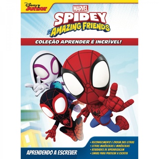 Aprender é Incrível Marvel - Spidey Aprendendo a Escrever