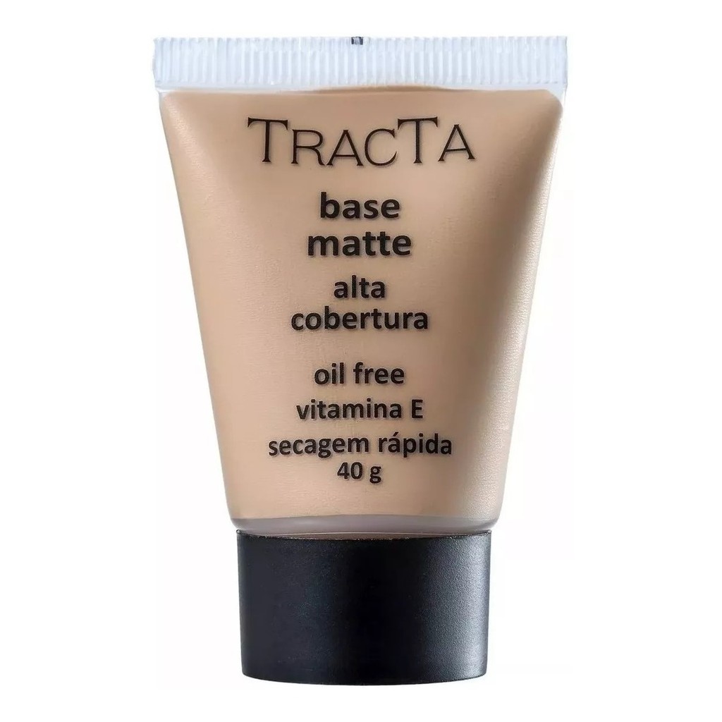 Base Rosto Tracta Matte Alta Cobertura 100% Original Tom-5c a unidade