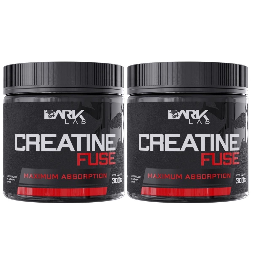 Kit X Creatina Monohidratada G Dark Lab Creatine Fuse Shopee Brasil