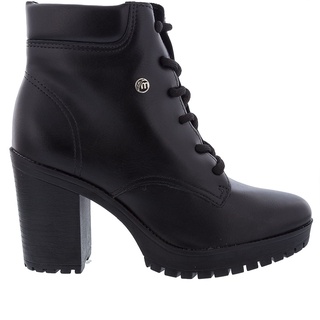Bota Coturno Via Marte Salto Grosso Preto 191514