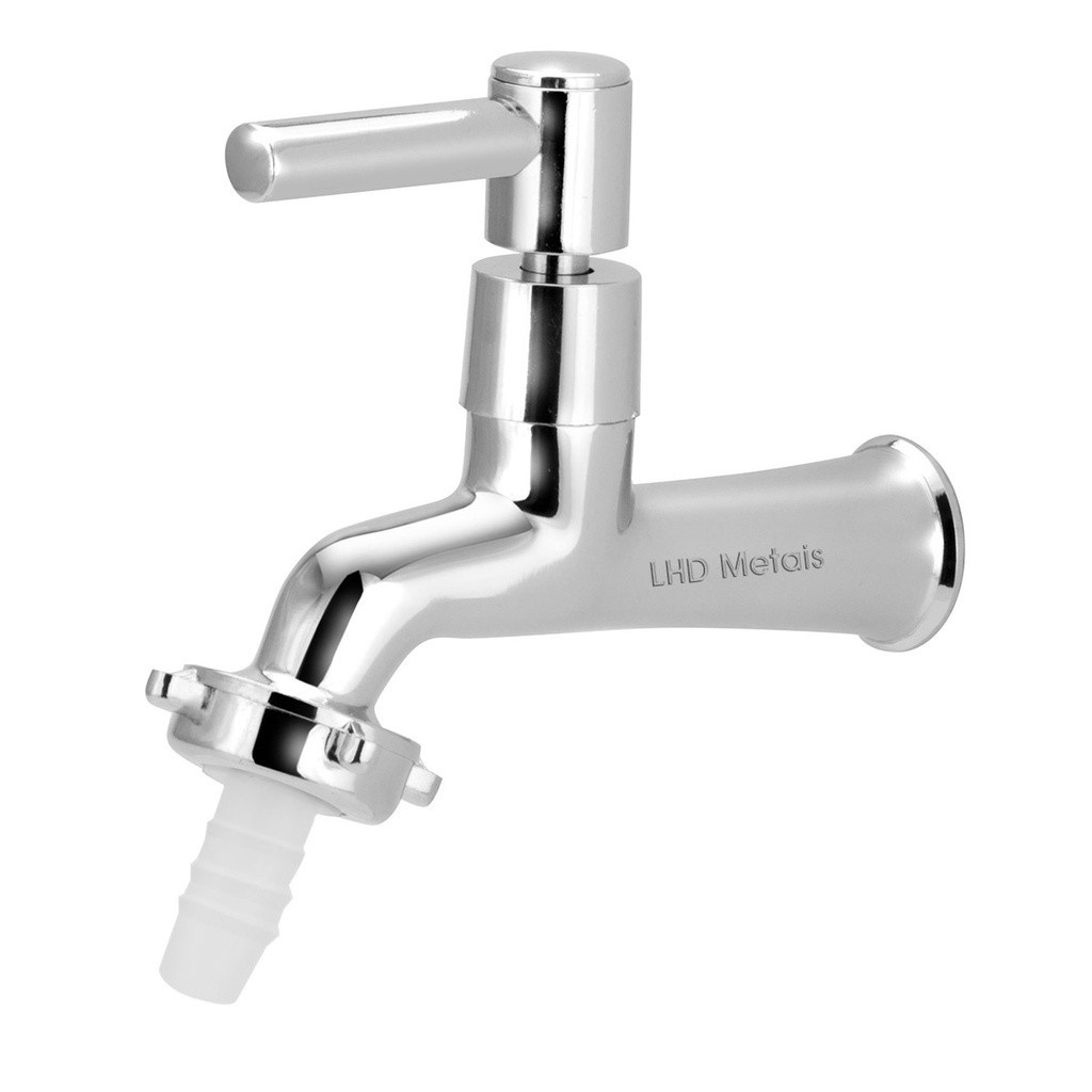 Torneira Para Tanque Jardim Com Bico Alavanca Metal 1/4v Luxo Area Servico