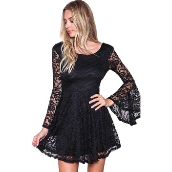 Vestido De Renda Curto- Vestido De Festa Tule Transparência