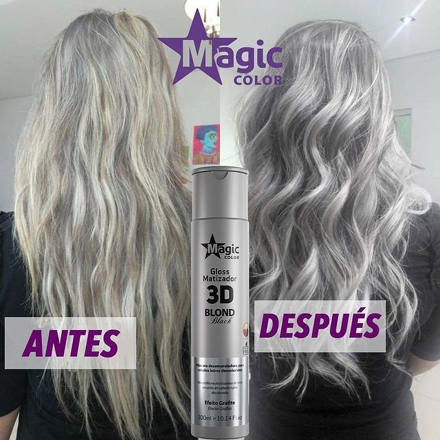 Matizador Magic Color Gloss 3D Blond Black 300ml | Shopee Brasil