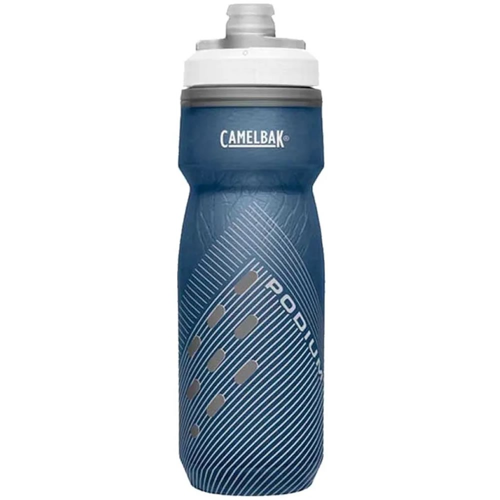 Garrafa Caramanhola Térmica Camelbak Podium 620 Ml Ciclismo Azul Escuro