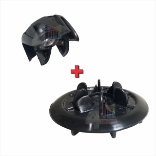Kit Arraste Copo Motor Liquidificador Philco Inox Glass 900w