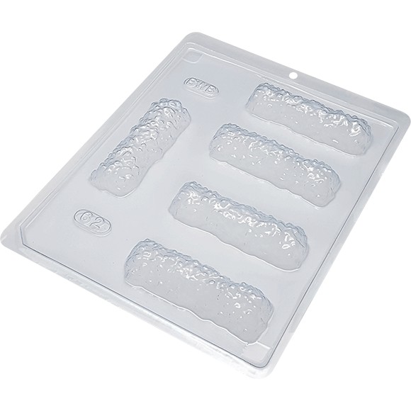 FORMA SIMPLES BOMBOM TIPO CHOQUITO CÓD.:62 - (E2) EM ACETATO BWB PARA BOMBOM, DOCES DE CHOCOLATE E CONFEITARIA. - Home & Living