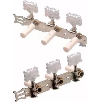 Tarraxa Tarracha Violão Pino Grosso Cromado Promocao