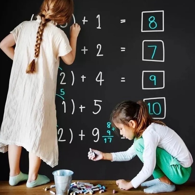 Adesivo Lousa Preto Fosco - Quadro Negro 1m x 45cm