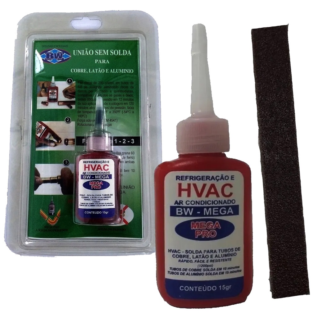 Hvac Mega Pro Solda Fria emenda tubos Cobre E Alumínio Ar Condicionado