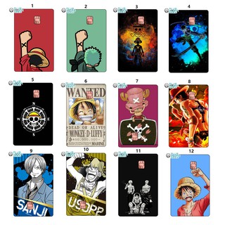 Adesivo Personalizado para Cartão Bancário de Crédito e Débito One Piece