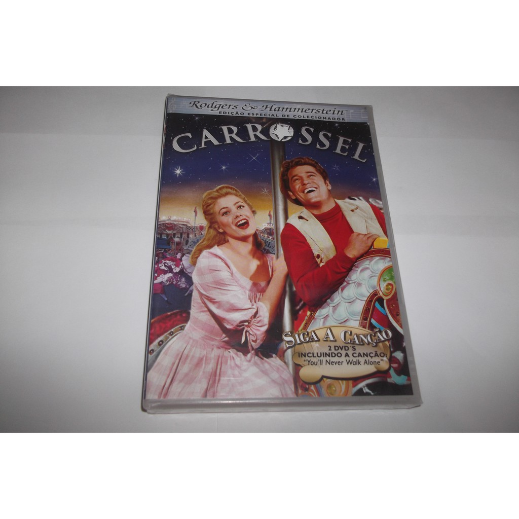 Dvd Duplo - Carrossel - 1956 - Shirley Jones - Dublado - Lacrado
