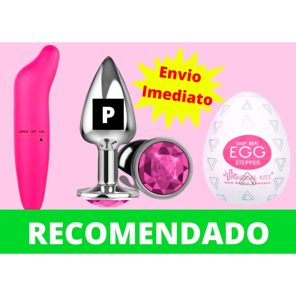 Plug Anal Tamanho P Jóia Aço Inox Vibrador Pequeno A Prova DÁgua Ponto G Egg Ovo 0117