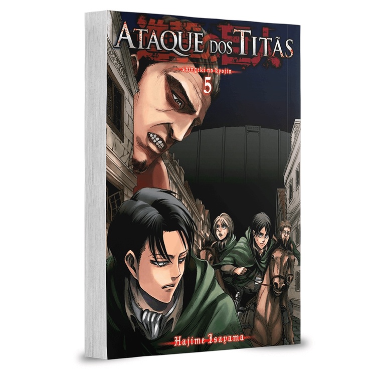 Mangá - Ataque dos Titãs - 05 - Série Original em Oferta na Shopee