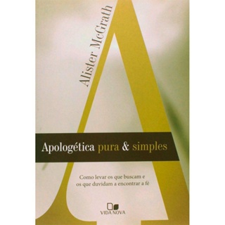 Apologética Pura e Simples | Alister McGrath em Oferta na Shopee