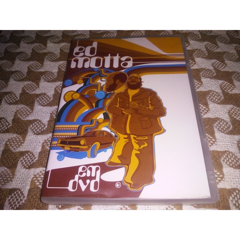 Dvd Ed Motta Em Dvd Usado Original Bom Estado Encarte Intern
