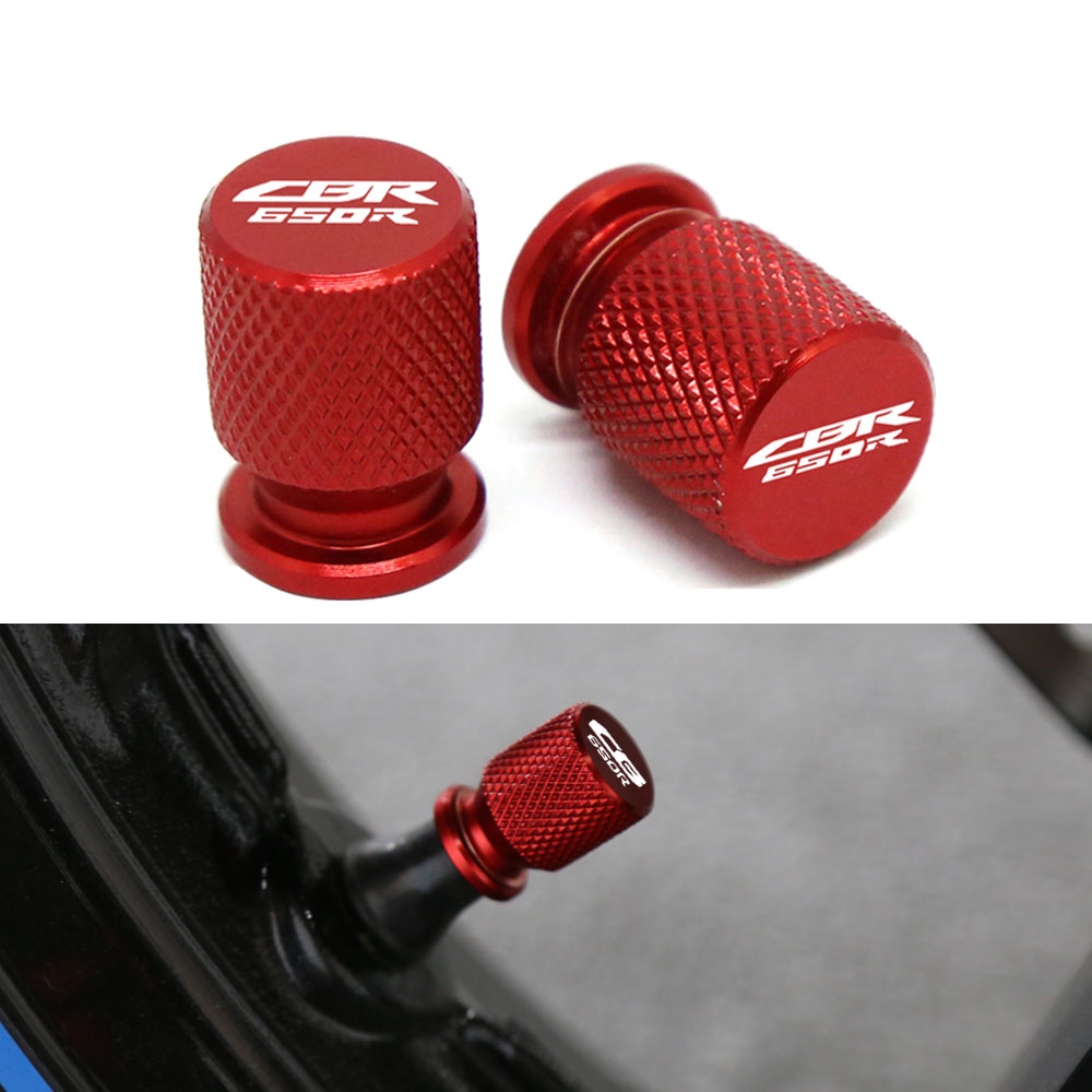Honda CB650R CBR650R CBR 650R CB 650R Universal Motocicleta Liga De Alumínio CNC Válvula Bico Tampas Acessórios