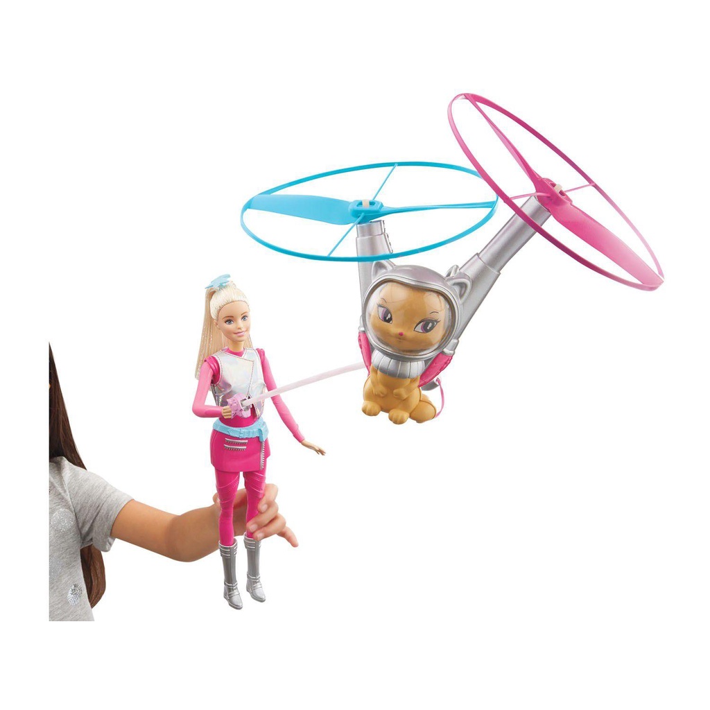 Boneca Barbie Aventura nas Estrelas Gatinho Voador Ref. DLT22 Shopee Brasil