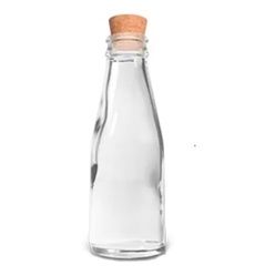 10 Garrafinhas De Vidro 100 Ml Modelo Caju Com Rolha em Oferta na Shopee