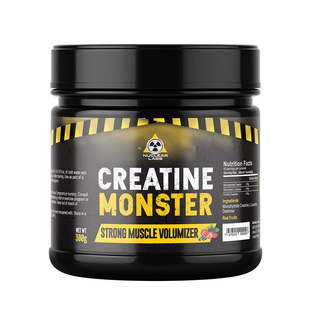 Creatina Monster 300g Nuclear Labs Envio Urgente Hoje Full