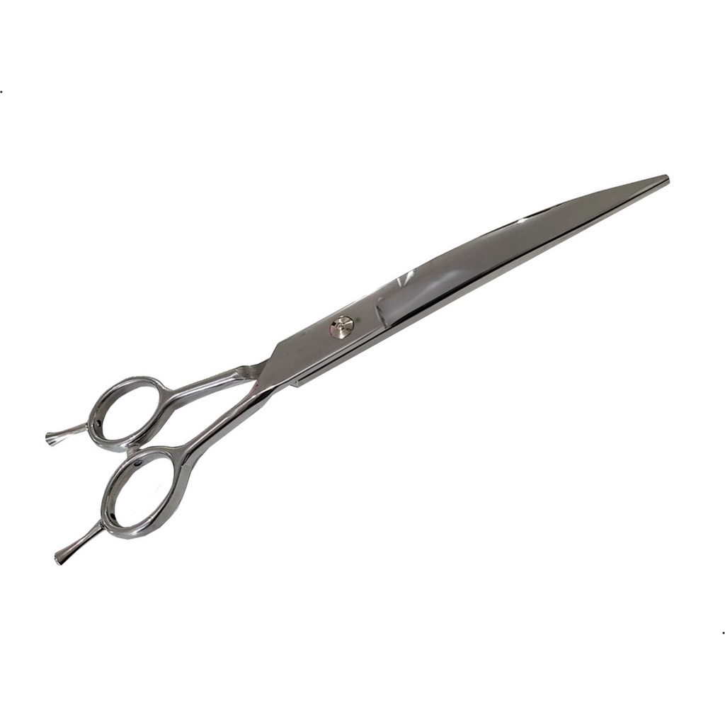 Tesoura Curva Pet Shop Banho Tosa Animais Savana 19,5 Cm