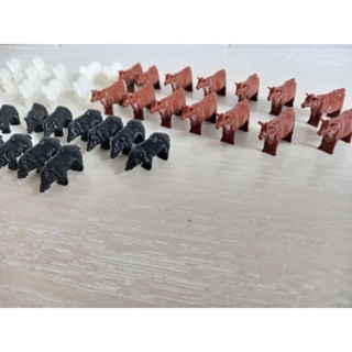 Agrícola Board Game - Kit Animais em 3D em Oferta na Shopee