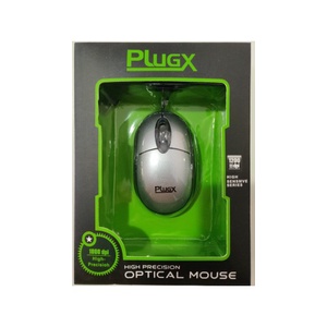 Mouse Com Fio Optico Plugx 1000DPI