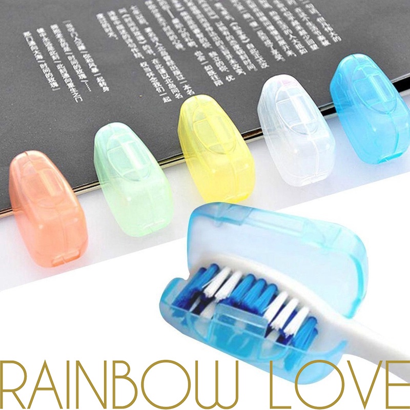5 Peças/Conjunto Capa Protetora Para Escova De Dentes/De Viagem / em Oferta na Shopee