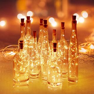 M,2M, Wine Bottle Cork String Lights/Battery Powered Garland Starry Lights/Waterproof Suitable Indoor And Outdoor