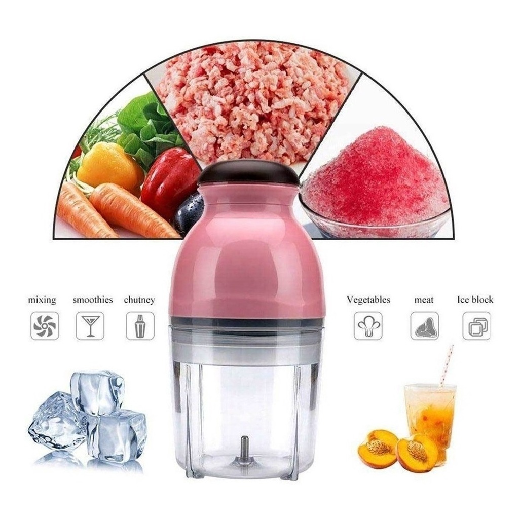 Triturador Cortador Capsula Processador De  Alimentos