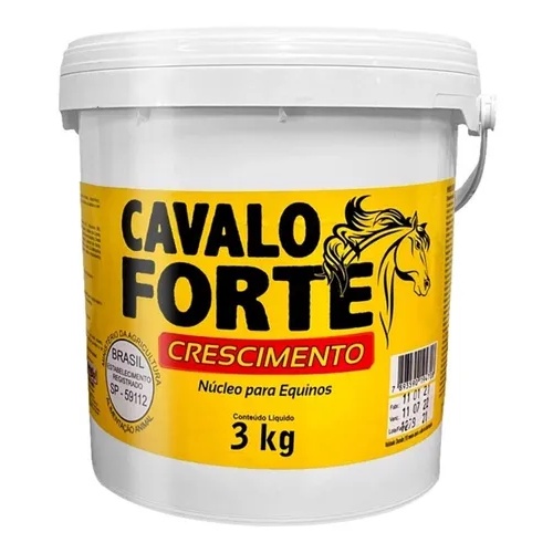 3kg Suplemento Cavalo Forte Crescimento Creatina Universal