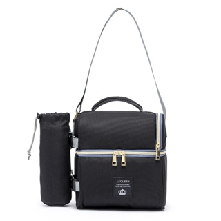 Sacola Térmica Lequeen Lancheira Marmita Fitness Bolsa TiraColo em Oferta na Shopee