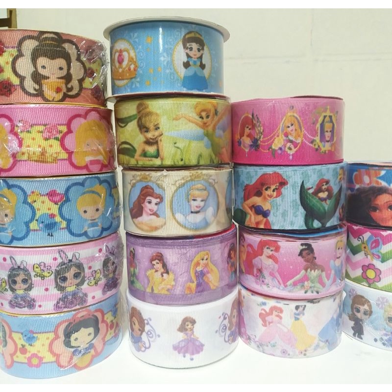 Fita estampada N9 Princesas - 2 metros
