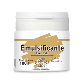 Emulsificante para bolos pote 100 arcolor