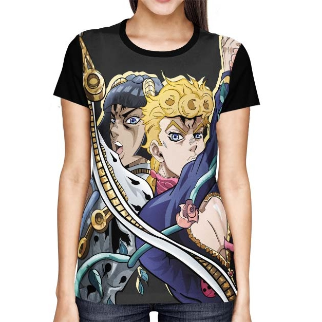 Camisa FULL Giorno Giovanna e Bruno Buccellati - Jojo's Bizarre Adventure