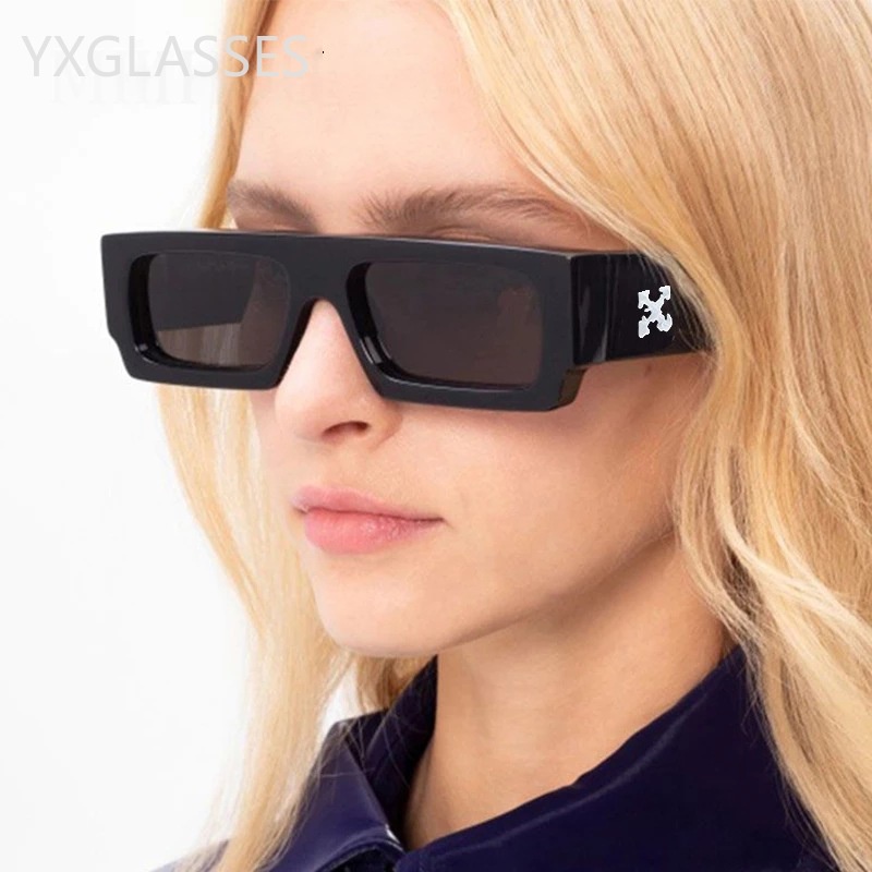 Óculos De Sol Com Armação Quadrada Para Homens E Mulheres Pequenos