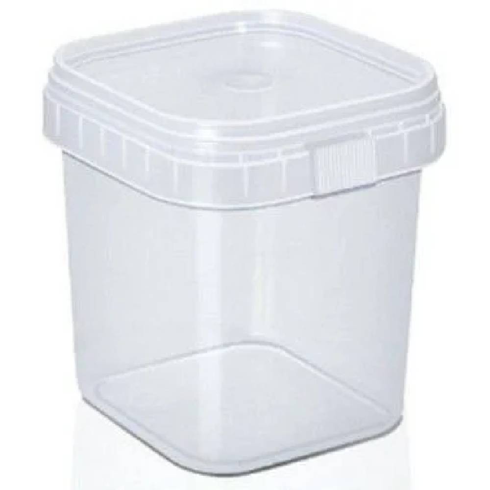 Pote com Lacre Quadrado 500ml (10 unidades) ideal para bolo no pote - Plastilânia em Oferta na Shopee