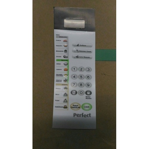 Membrana Teclado  Forno Microondas Panasonic Nns 56 NNS 56bh