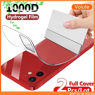 Cobertura Completa De Hidrogel Film Para Iphone 6 6 S 7 8 Plus 11 12 Pro Max Xr X Xs Max Mini Se 2020 Protetores De Tela De Vidro De Volta Sem