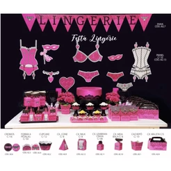 COMBO PARA FESTA CHÁ DE LINGERIE COMPLETO