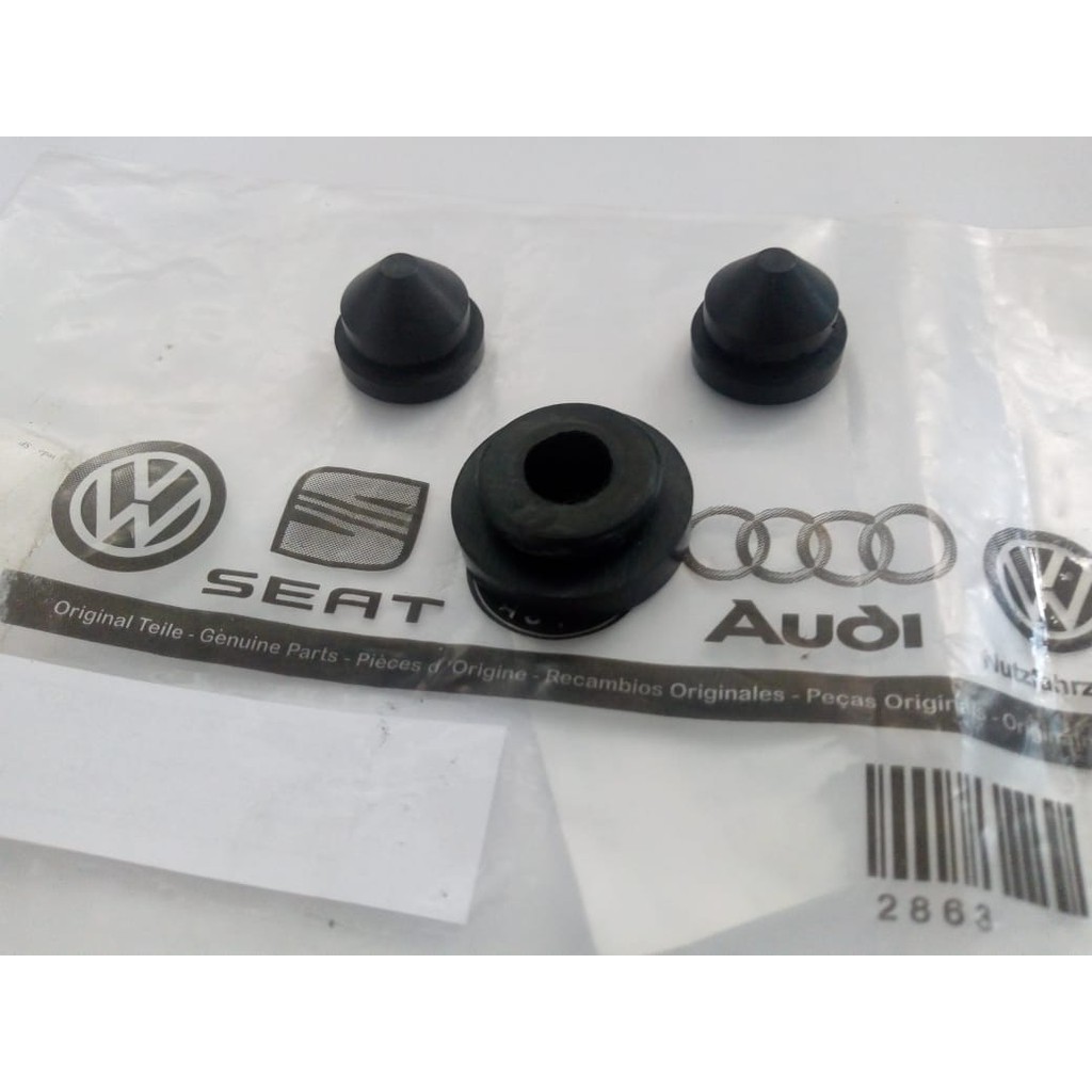 Kit Bucha Coxim de Fixação Da Caixa Filtro Ar UP/ Polo/ Golf/ Virtus Tsi / Mpi 07c133588