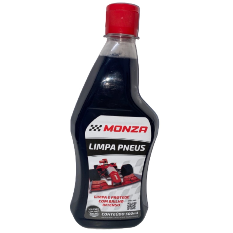 Pretinho Para Pneus Monza 500ml Perola